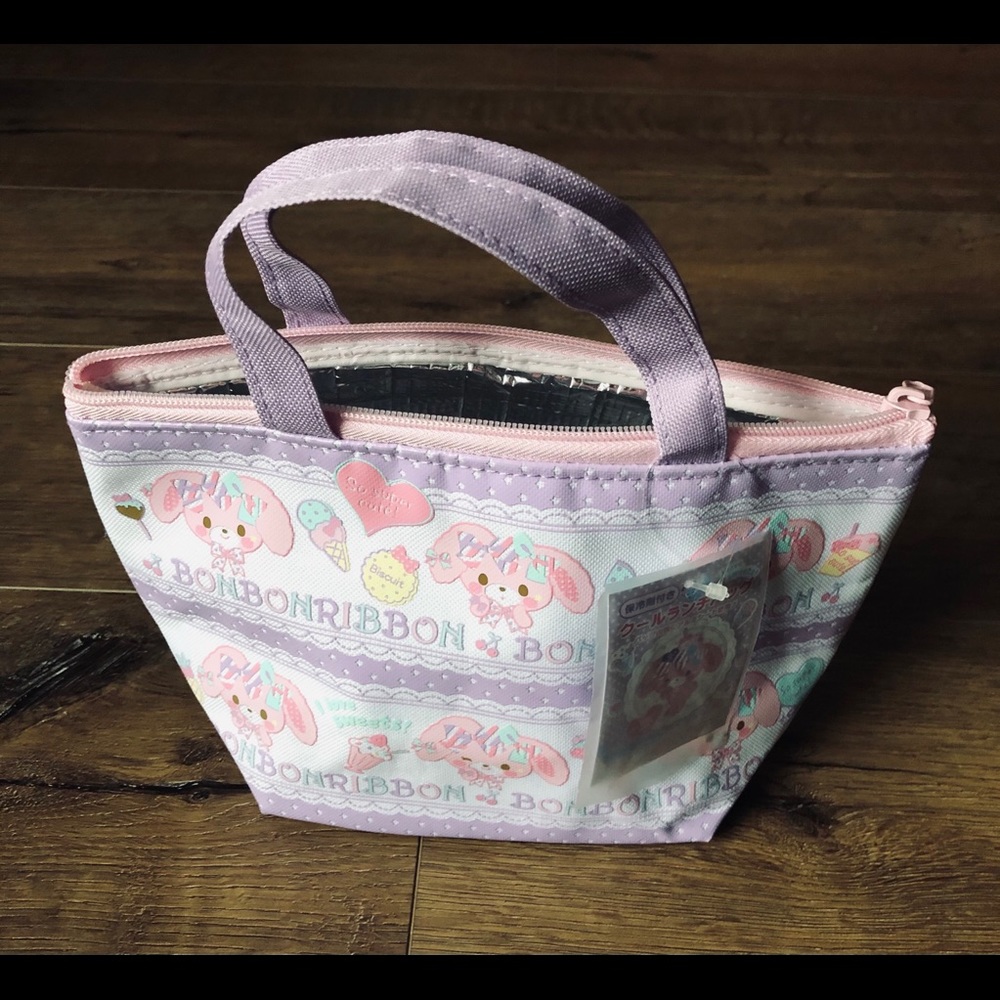 BON BON RIBBON-Imported (NWT) Insulated Lunch Bag & Ice Pack - Picture 7 of 15